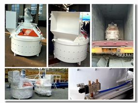 Delivered JN Vertical-shaft Concrete Mixer To Thailand