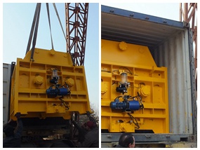 Send YJS Concrete Mixer To Vietnam