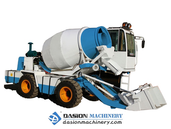 DS1.0F Self Loading Concrete Mixer Truck