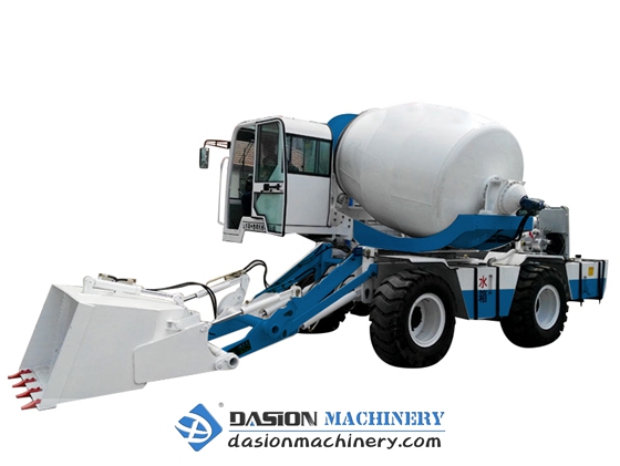 DS1.0F Self Loading Concrete Mixer Truck