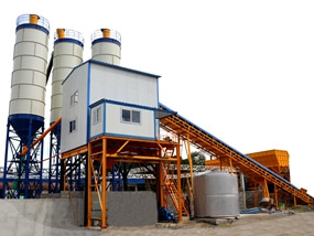 HZS120 Concrete Batch Plant