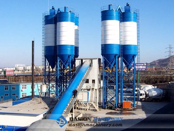 HZS180 Concrete Batch Plant