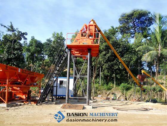 HZS25 Concrete Batching Plant