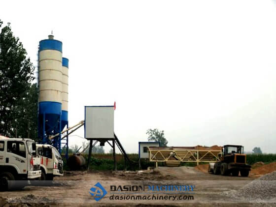 HZS35 Concrete Batching Plant