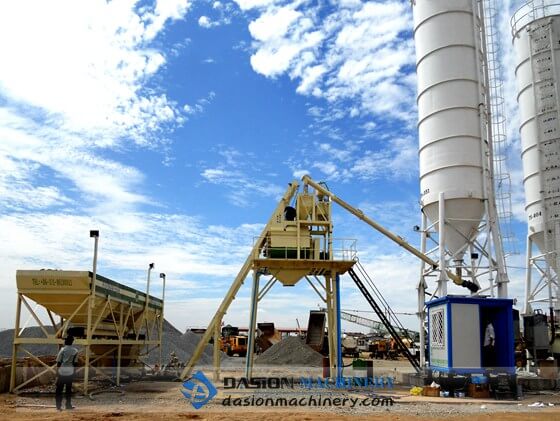 HZS50 Concrete Batching Plant