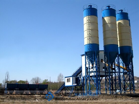 HZS90 Concrete Batching Plant