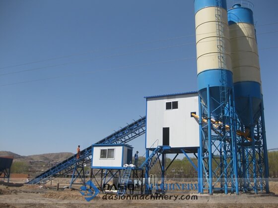 Belt Type Concrete Batching Plant