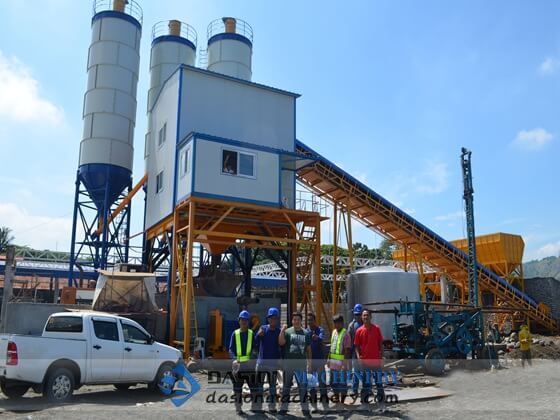 Belt Type Concrete Batching Plant