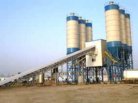 Belt Type Concrete Batching Plant