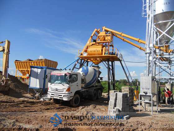 Bucket Concrete Batching Plant