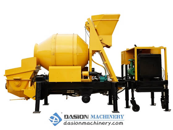 Diesel Engine Concrete Mixer Pump