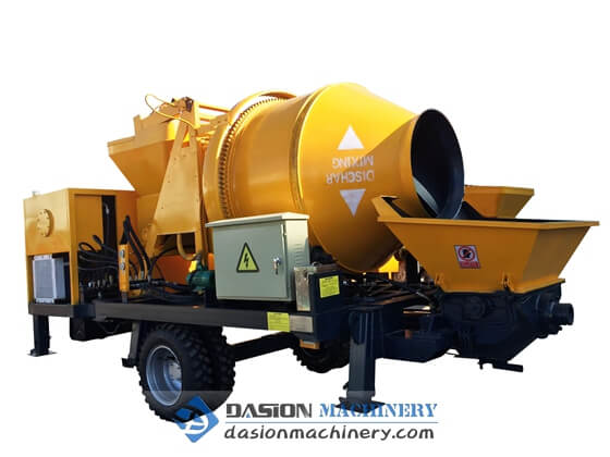 Diesel Engine Concrete Mixer Pump