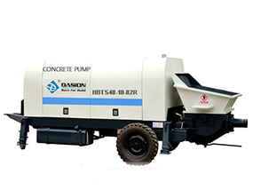 Electric Concrete Trailer Pump