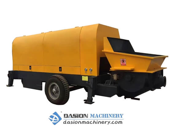 Electric Concrete Trailer Pump