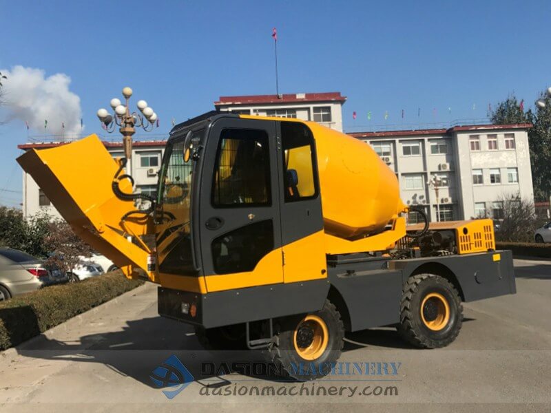 DS2.0 Self Loading Concrete Mixer Truck