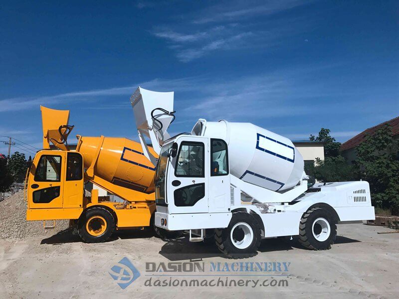 DS4.0 Self Loading Concrete Mixer Truck