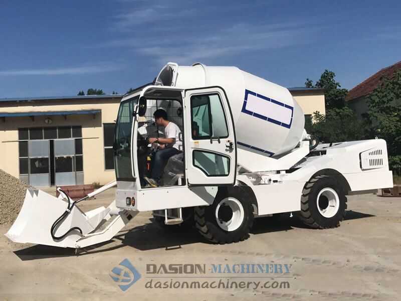 DS4.0 Self Loading Concrete Mixer Truck