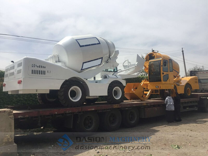 DS4.0 Self Loading Concrete Mixer Truck