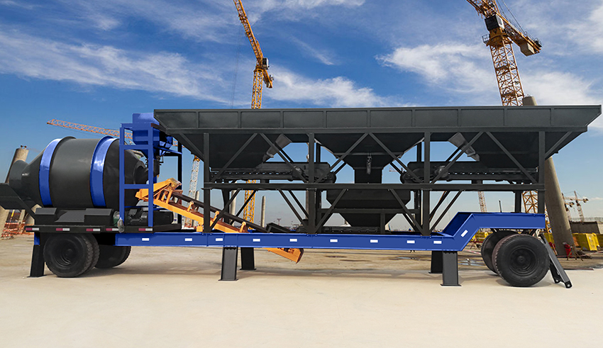 mobile concrete batching plant