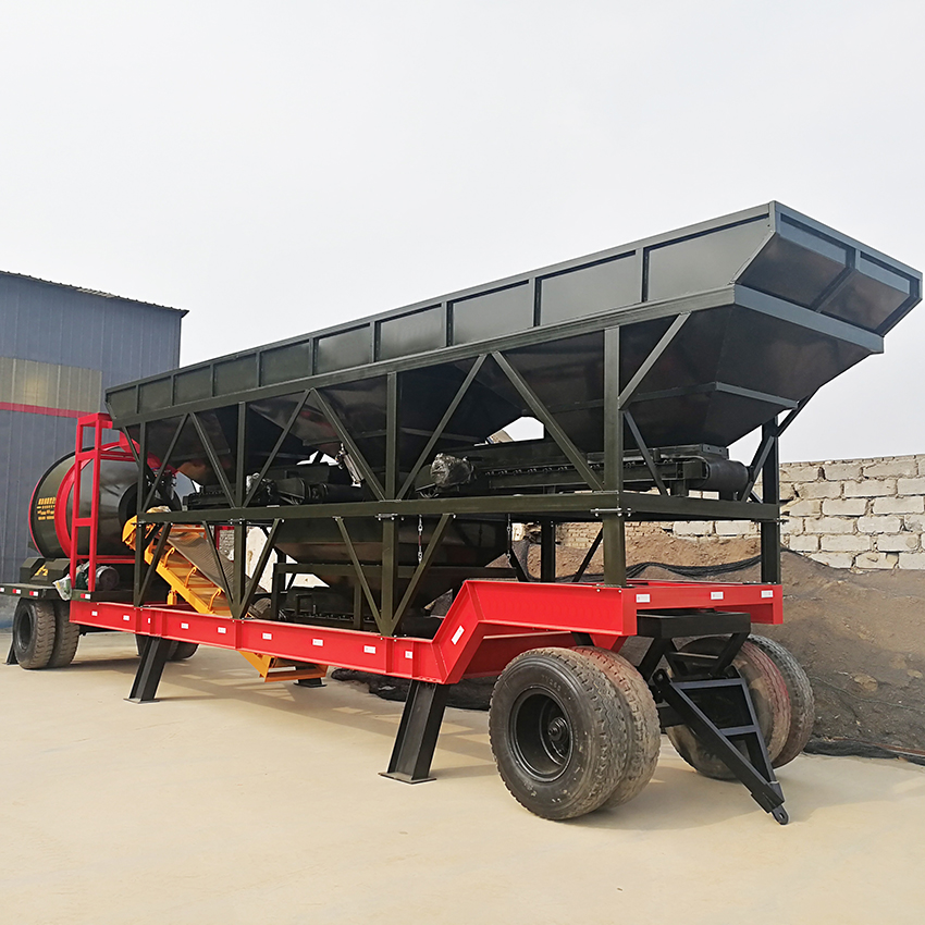 mobile concrete batching plant