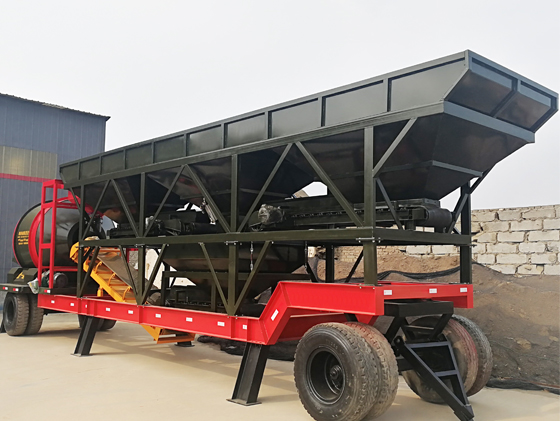 Mobile Concrete Batching Plant